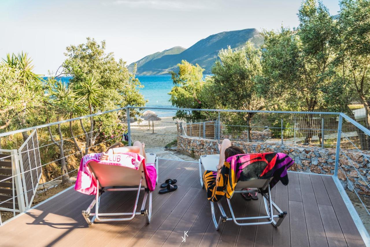 Chara House Pensionat Skoutárion Exteriör bild